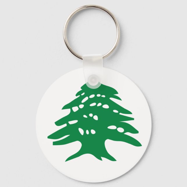 Chaveiro Green Lebanon Cedar Tree (Frente)