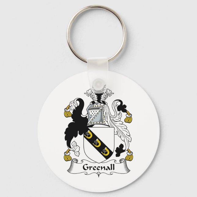 Chaveiro Greenall Family Crest (Frente)