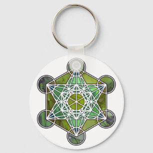Chaveiro GreenMetatronCube