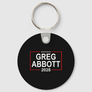 Chaveiro Greg Abbott 2028 Eleição Presidencial 4 de Julho R