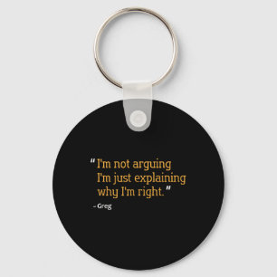 Chaveiro Greg Gift Cotação Engraçado Aniversário Personaliz