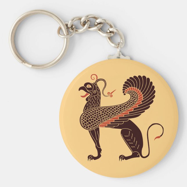 Chaveiro Grego Antigo Mitológico Griffin (Frente)