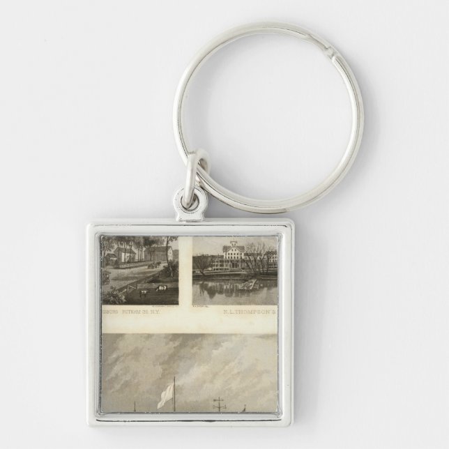 Chaveiro Gregory House, Doane, residências Thompson (Frente)