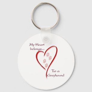 Chaveiro Greyhound Hearts Pertence