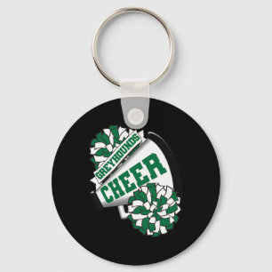 Chaveiro Greyhounds Cheer Ck Para Espírito de Torcida Escol