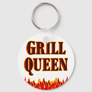 Chaveiro Grill Queen Funny CHURRASCO Dizendo