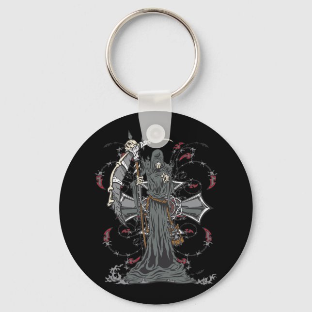 Chaveiro Grim Reaper Aguarda (Frente)