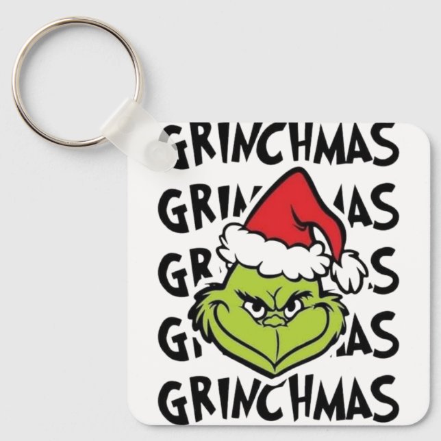 Chaveiro grinchmas in u  (Frente)