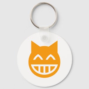 Chaveiro Grinning Emoji Cat
