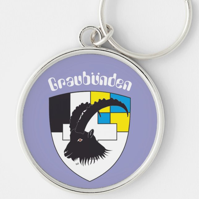 Chaveiro Grischun Svizra Schlüsselanhänger (Frente)