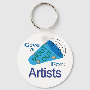 Chaveiro Gritar para Artistas
