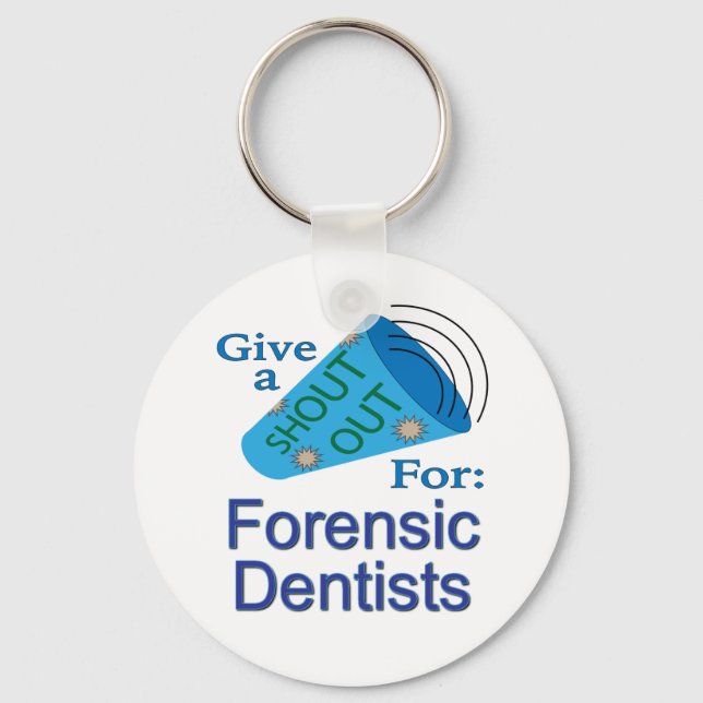 Chaveiro Gritar por Dentistas Forenses (Frente)