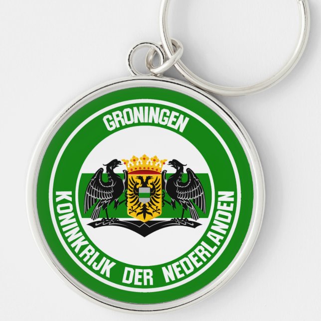 Chaveiro Groningen Round Emblem (Frente)