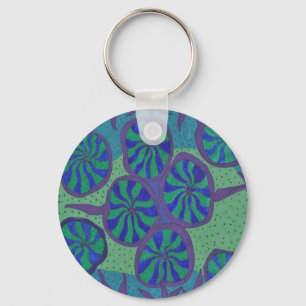 Chaveiro Groove do Oceano Azul