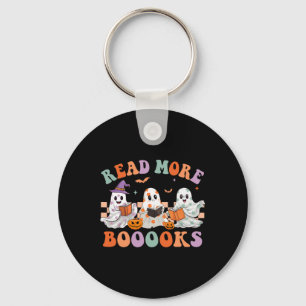 Chaveiro Grooveen Leia Mais Livros Floral Ghost Boo