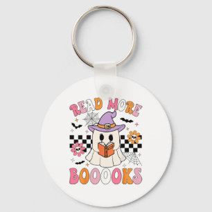 Chaveiro Groovy Boooks Ghost Leia Mais Livros Engraçado Pro