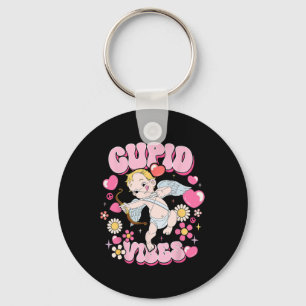 Chaveiro Groovy Cupido Vibes Dia dos Namorados Feliz Casal