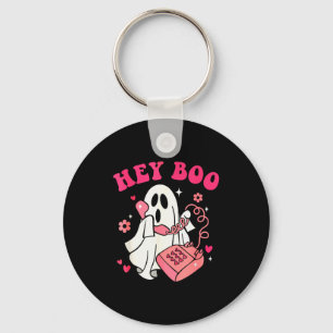 Chaveiro Groovy Ei Boo Fantasma Bonito Divertido Halloween