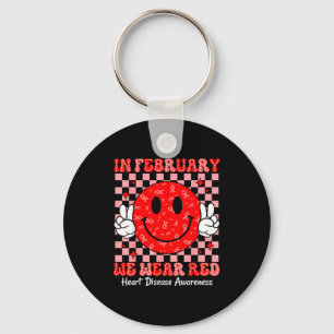 Chaveiro Groovy Em Fevereiro Usamos Vermelho Para Doença Ca