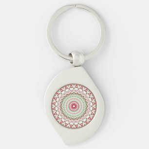 Chaveiro Groovy Funky Tie Dye Natal Boho Hippie Mandala