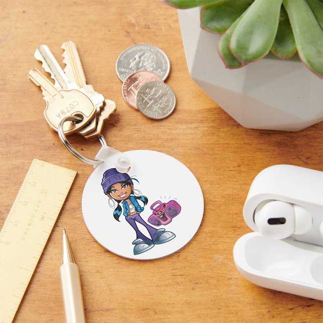 Chaveiro Groovy Girl Com Estéreo (Criador carregado)