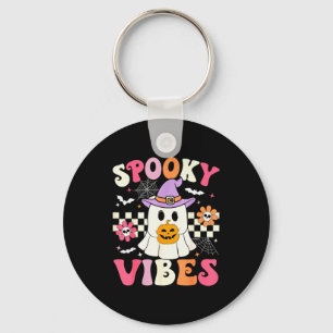 Chaveiro Groovy Soky Vibrações Fantasma Retro Segurando Abó