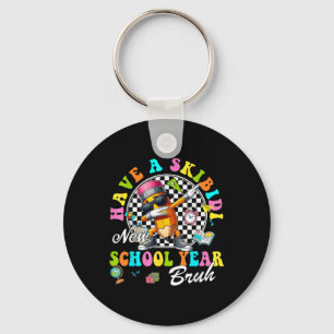 Chaveiro Groovy Tenha Um Lápis Skibidi Novo Ano Escolar Bru