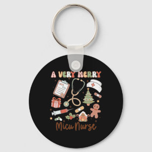 Chaveiro Groovy Um Muito Feliz Micu Enfermeira Xmas Médico