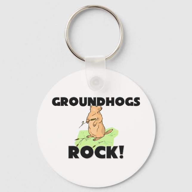 Chaveiro Groundhogs Rock (Frente)
