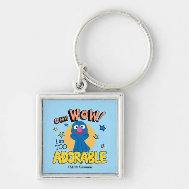 Chaveiro Grover | Sou Muito Adorável (Frente)