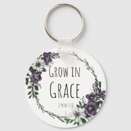 Chaveiro Grow in Grace Keychain