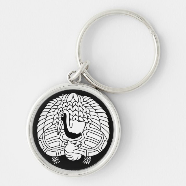 Chaveiro Grua e tartaruga (Frente)