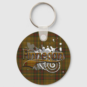 Chaveiro Grunge do Tartan de Finnegan