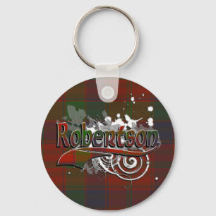 Chaveiro Grunge do Tartan de Robertson