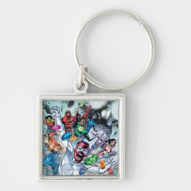 Chaveiro Grupo Corp com Anéis (Frente)