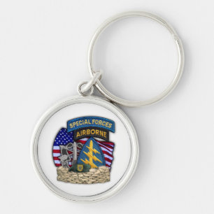 Chaveiro Grupo das Forças Especiais "Green Berets"