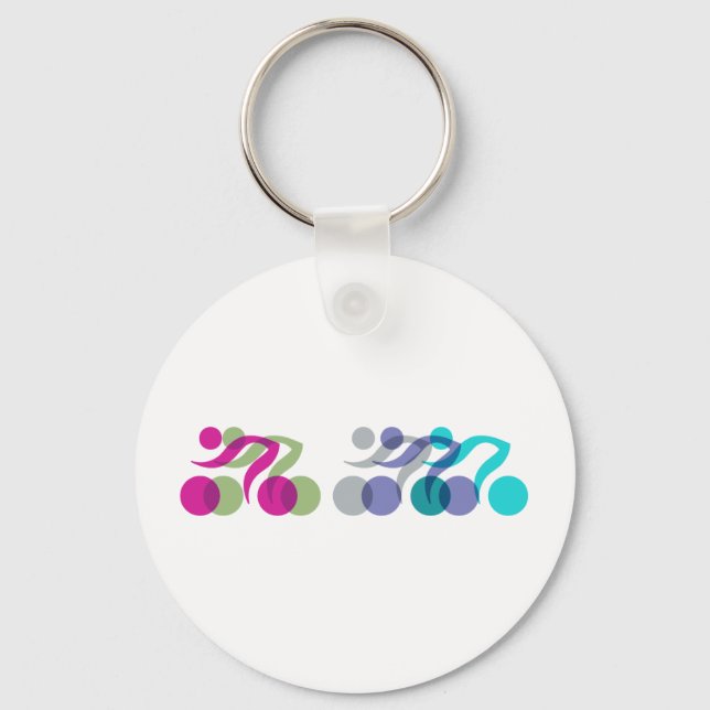 Chaveiro Grupo de Bikers (Frente)