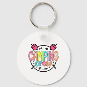 Chaveiro Grupo de Camping Familiar Equipe de Acampamento Co
