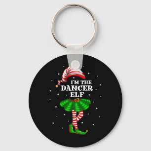 Chaveiro Grupo Familiar Eu sou o Dançarino Elf Natal