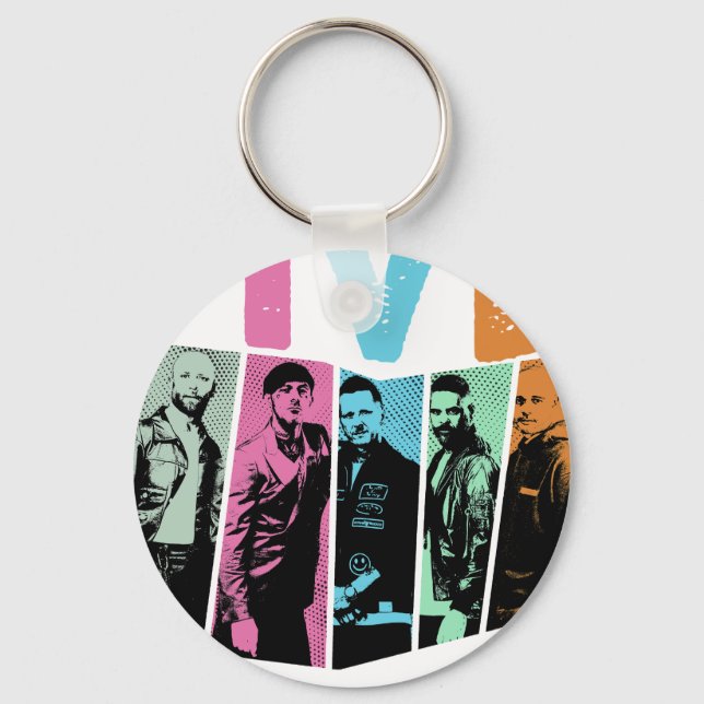 Chaveiro grupo masculino five  (Frente)
