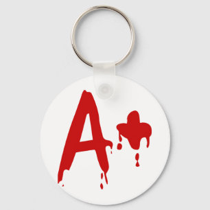 Chaveiro Grupo sanguíneo A+ Hospital positivo do #Horror