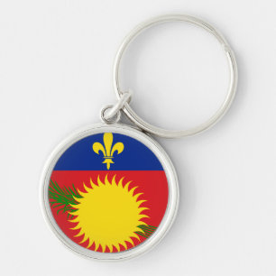 Chaveiro Guadeloupe Flag