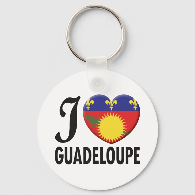 Chaveiro Guadeloupe Love (Frente)