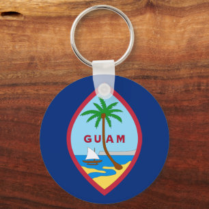 Chaveiro Guamanian Flag & Guam holiday, patriots / sports