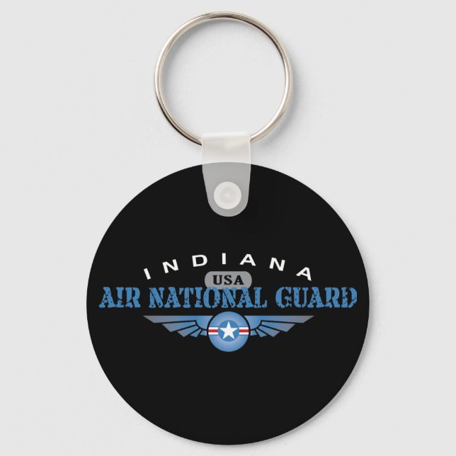 Chaveiro Guarda Nacional Indiana Air (Frente)