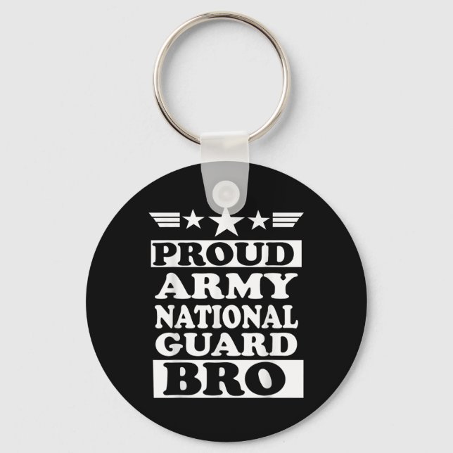 Chaveiro Guarda Nacional Irmão do Exército Orgulhoso (Frente)