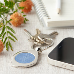 Chaveiro Guardião Angel Prayer Blue