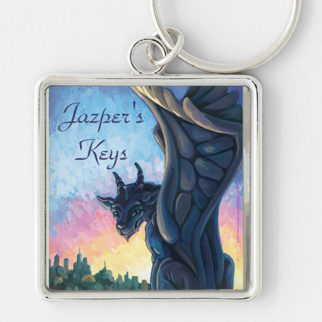 Chaveiro Guardião da gárgula (Frente)