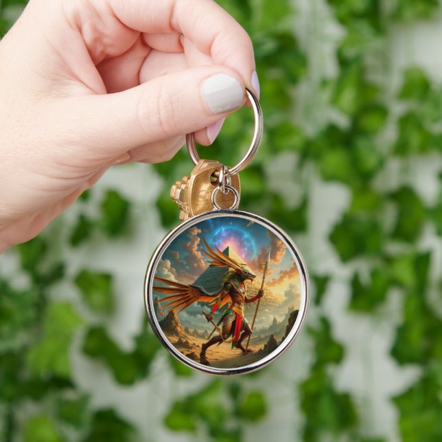 Chaveiro Guardião do Portão Celestial – Anúbis (Mão)