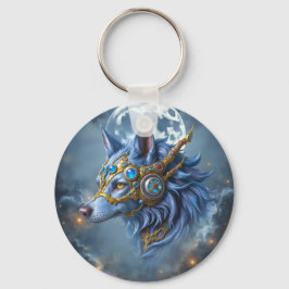 Chaveiro Guardião Enluarado do Véu de Safira.